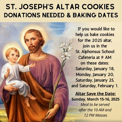 St. Joseph's Altar Cookies